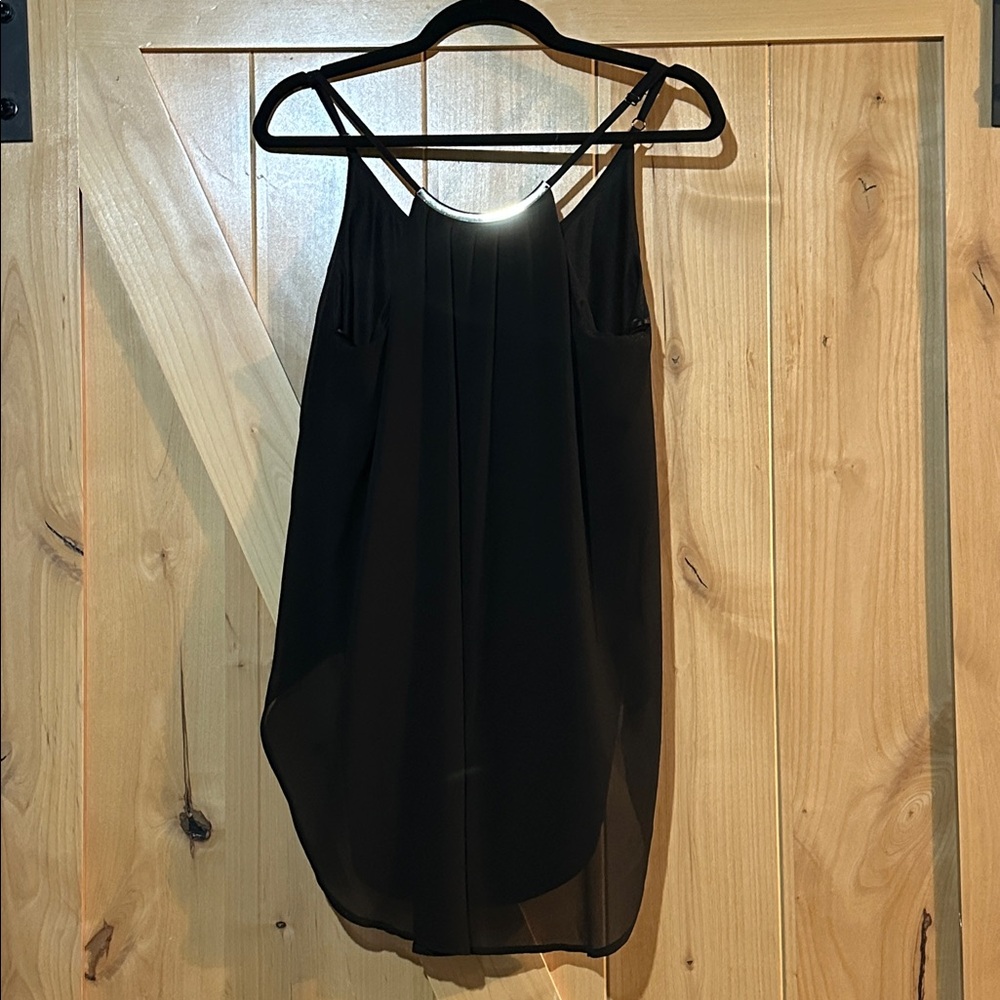 Chic Black Sleeveless Top